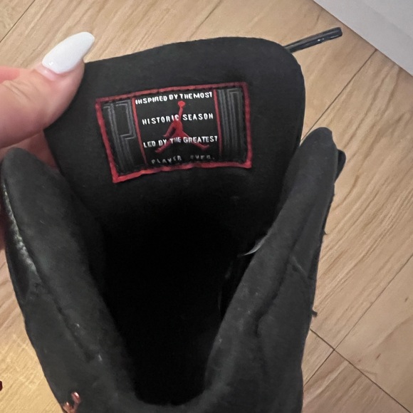 Nike Air Jordan Retro XI 11 72-10 2015 Black Red White - Picture 5 of 5